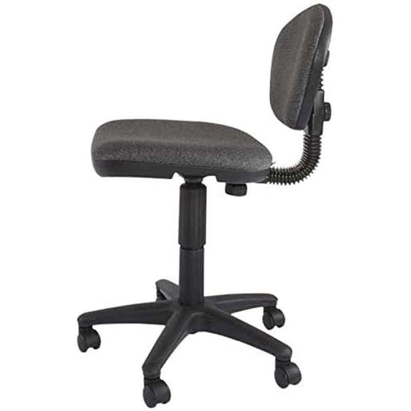 Mahmayi Sandra 1210 Task Chair - Office Chair with Height Adjustable Seat, PP Back and Seat Frame and Double Wheel Rolling Castors (Grey)