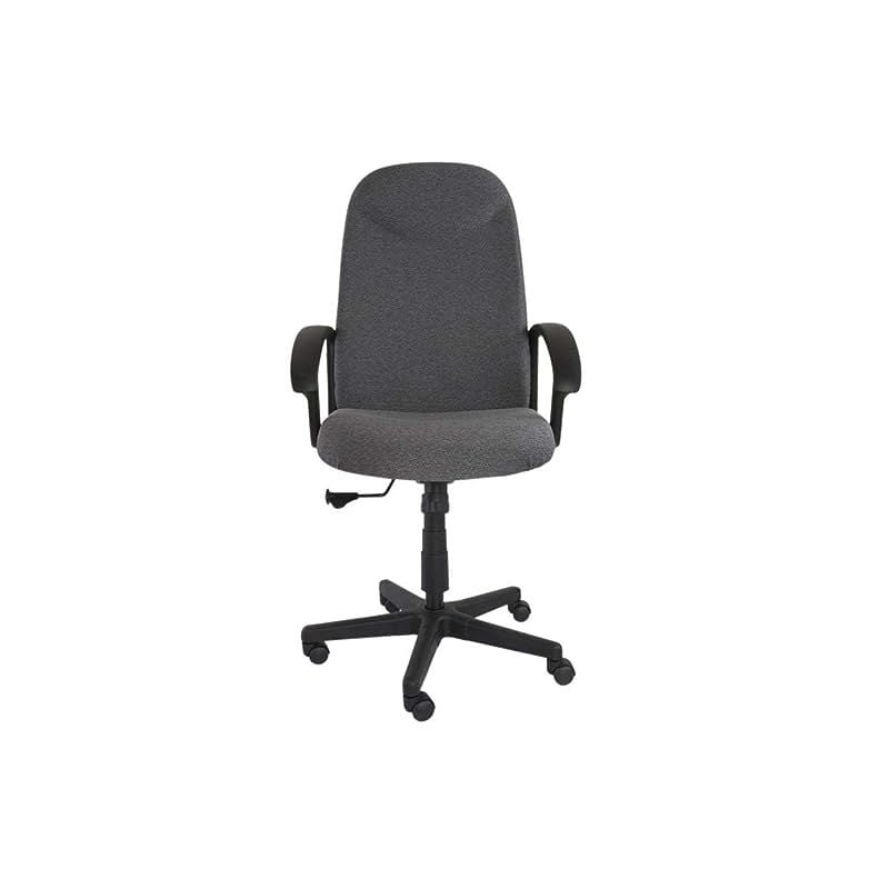 Iris 587 Office Executive Superior Fabric Chair (High Back, Grey)