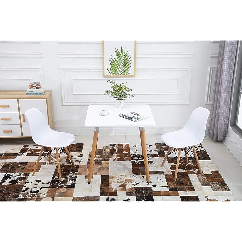 White 2 online seater dining table