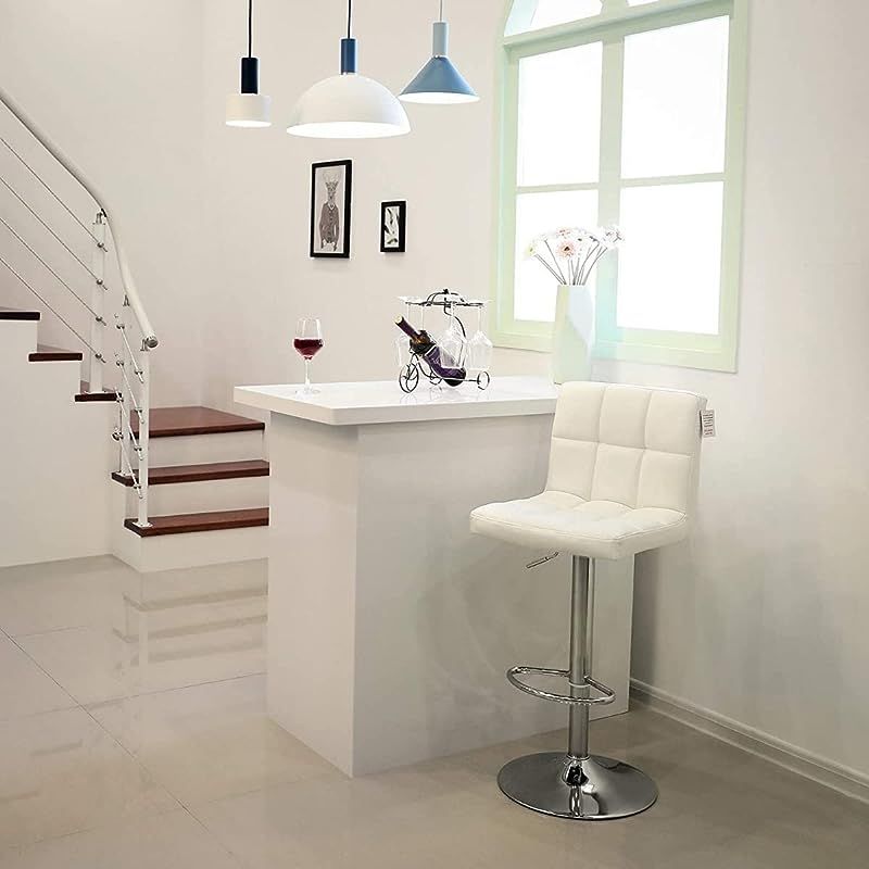 White swivel deals counter height stools