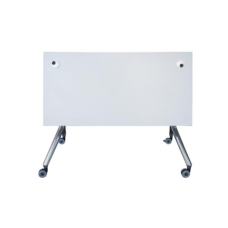 White foldable clearance desk