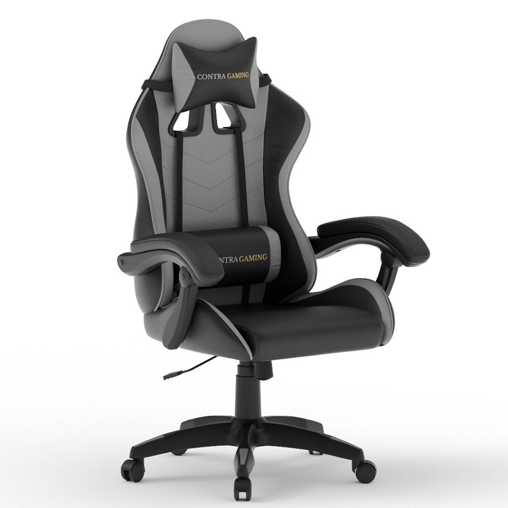 Black and store grey gaming chair