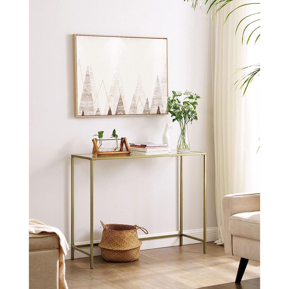 Entryway console deals table modern