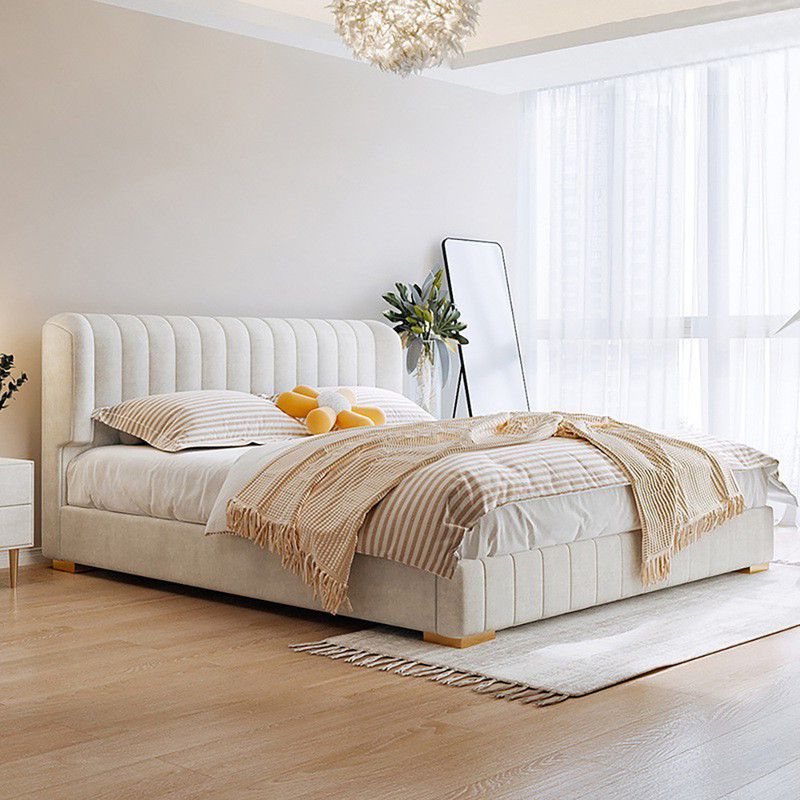 White platform bedroom deals set