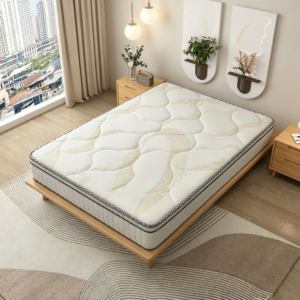 MapleHome Foam Mattress,Double Layer Soft Firm,Medical Firm Foam,Good Support&Soft,Queen Size 160*200*20cm