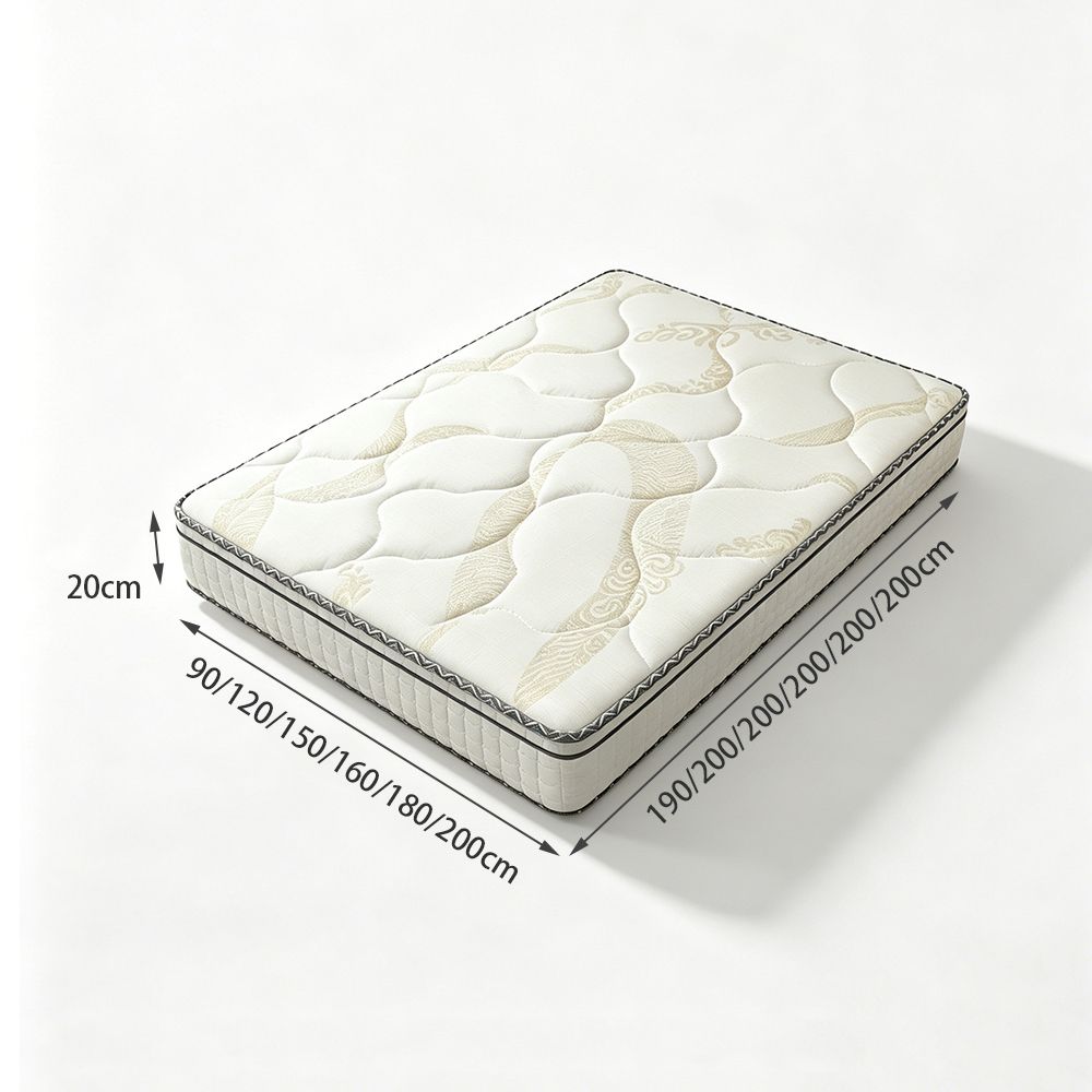 Maple Home Foam Mattress,Double Layer Soft Firm,Medicated Firm Foam,Good Support&Soft, Sinlge Size 120*200*20cm