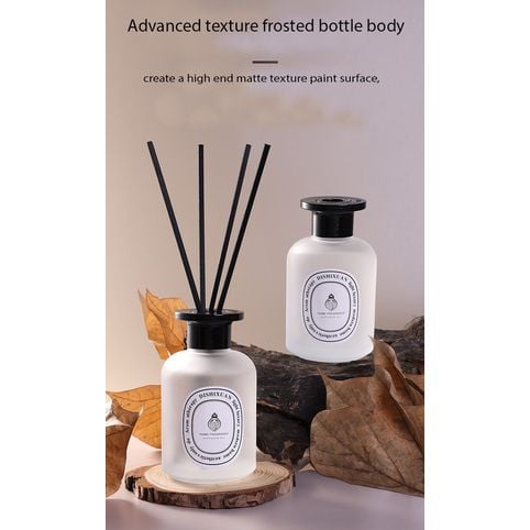 White Peach Oolong Aromatherapy Diffuser Stick and Glass Bottle for Room Fragrance and Home Décor (200ML)