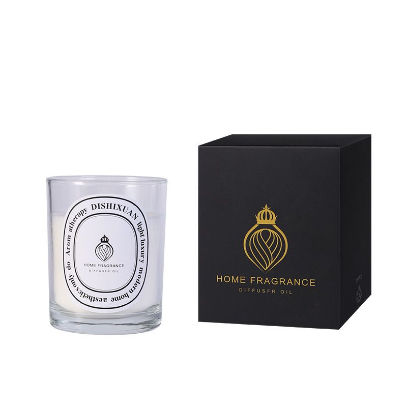 Home Fragrance White Peach Oolong Aromatherapy Diffuser Candle for Modern Luxury Look