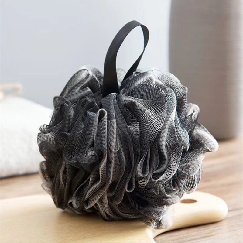 Soft Bath Sponge With Shower Mesh Foaming Loofah Exfoliating Scrubber For Shower With Premium Look.