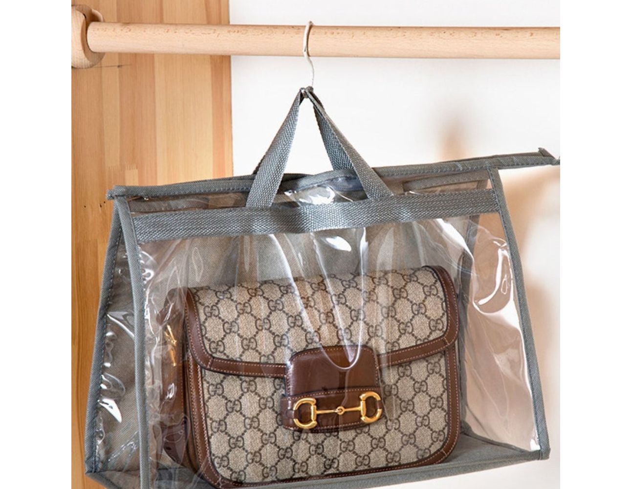 Purse Handbag Clear Dust Cover Craft Storage Bag Dust Moisture Proof  Protector. | eBay