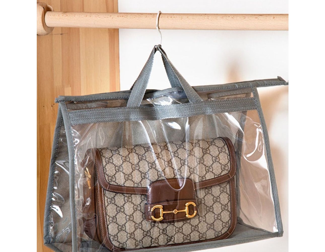 Handbag Dust Bags Clear Purse Storage Organizer Closet - Temu