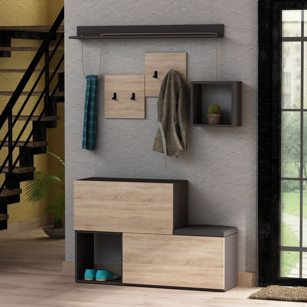 Hallway on sale wall storage