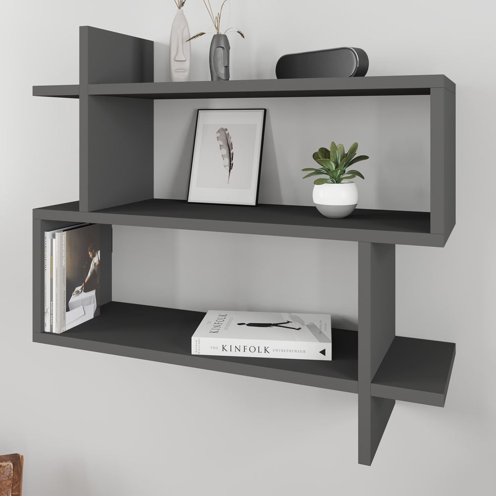 Wall on sale shelf bookcase