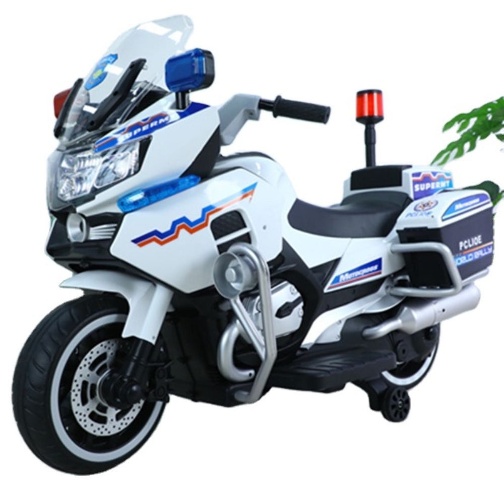 National products 12v police motorcycle on sale