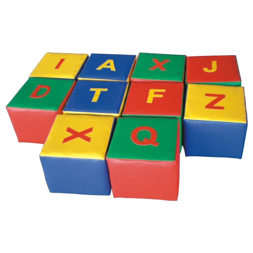 Buy MYTS Soft Play Toys Kids Alphabets 10 Blocks Online Danube
