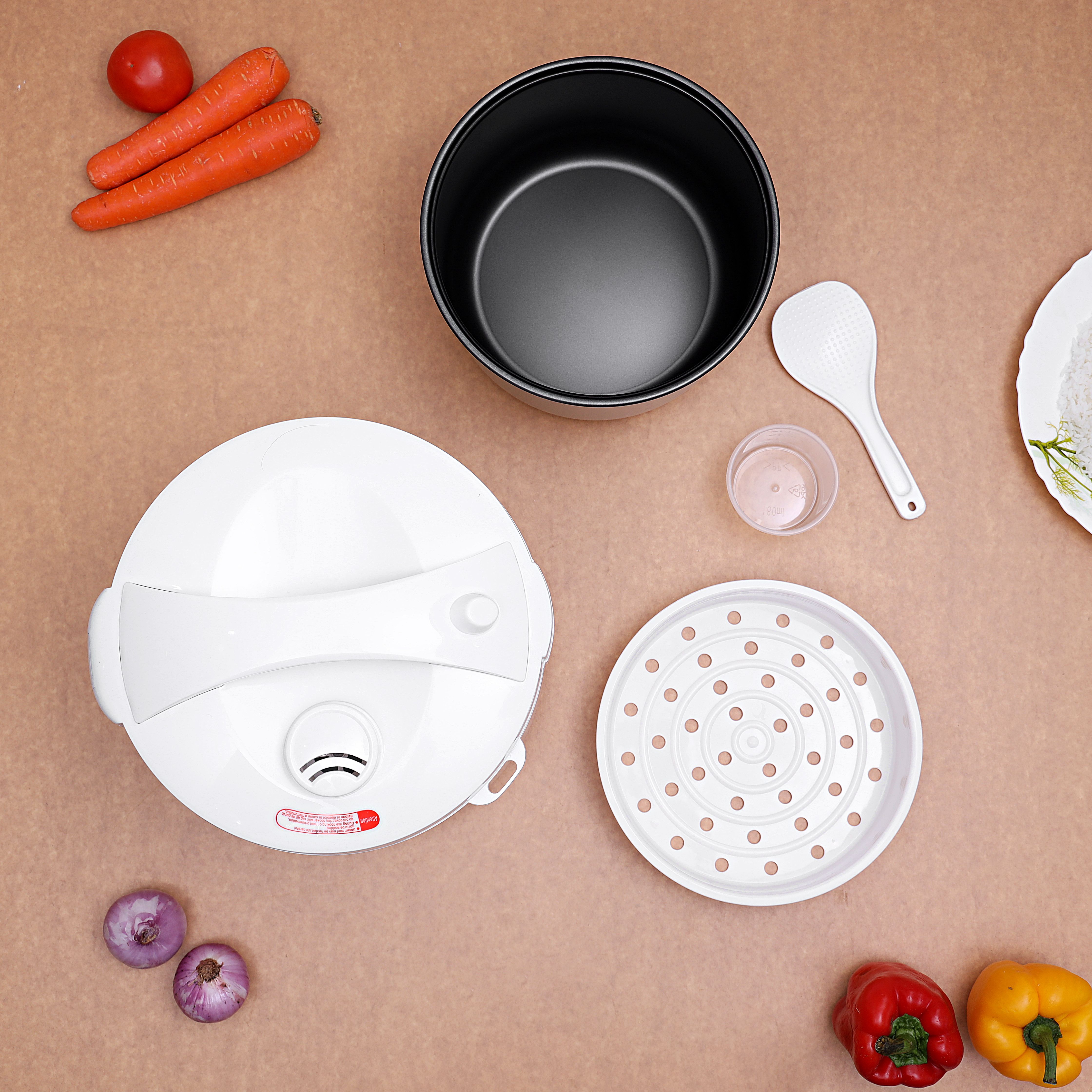 Buy 3-In-1 Rice Cooker 2.2 L 900 W OMRC2136NV Purple/White Online ...
