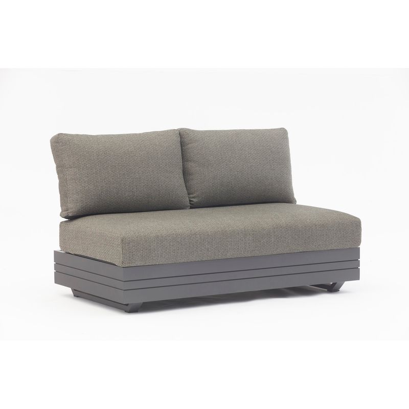 Largo Charcoal 2-seater Sofa