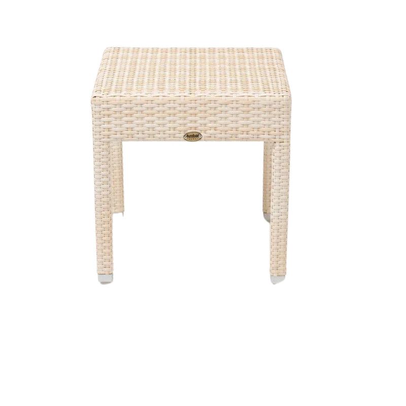 Hawai White Side Table