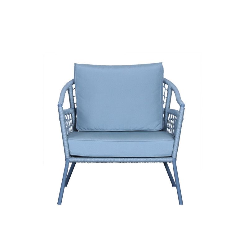 Sardinia Blue 1-Seater Sofa