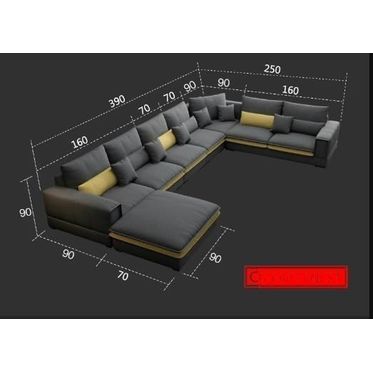  Modern U Shape Sofa Set 7 Seater To Upgrade Your Living Room