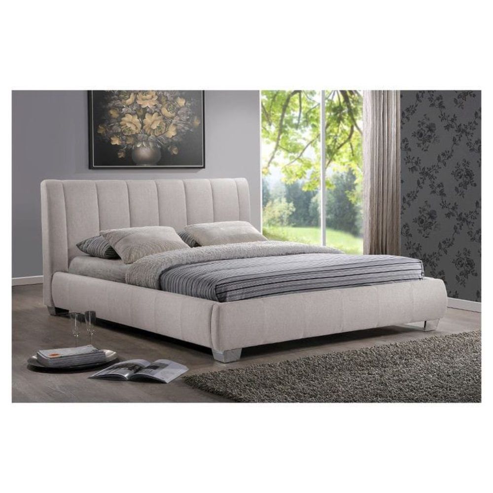 AMELLIA King size Standard bed with Bonnell Spring Mattress 180 X 200