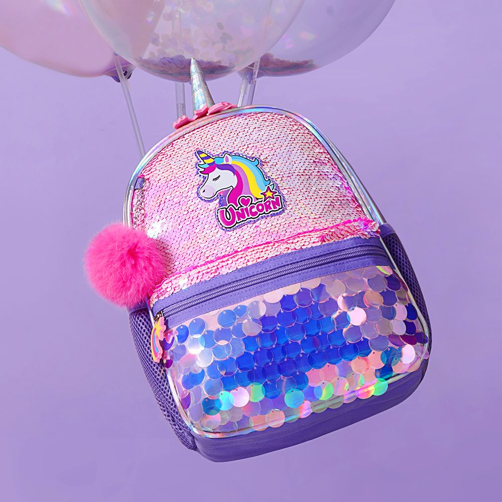 Unicorn 2025 backpack pink