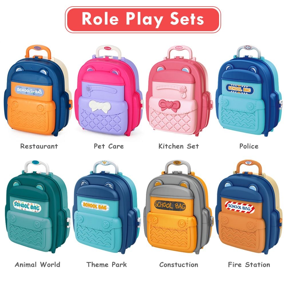 School role cheap play set