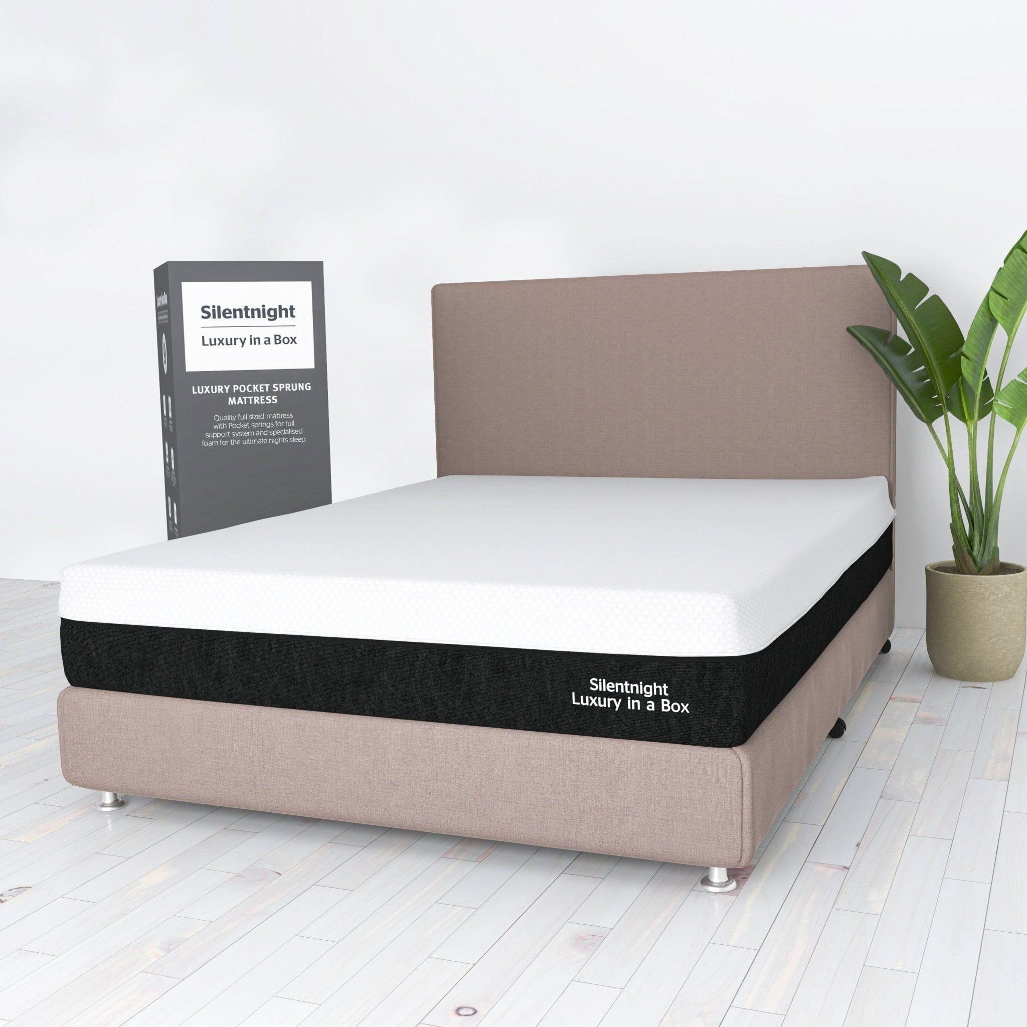 Buy Luxury in a Box - Standard Rolled Mattress (150x200cm) Online ...