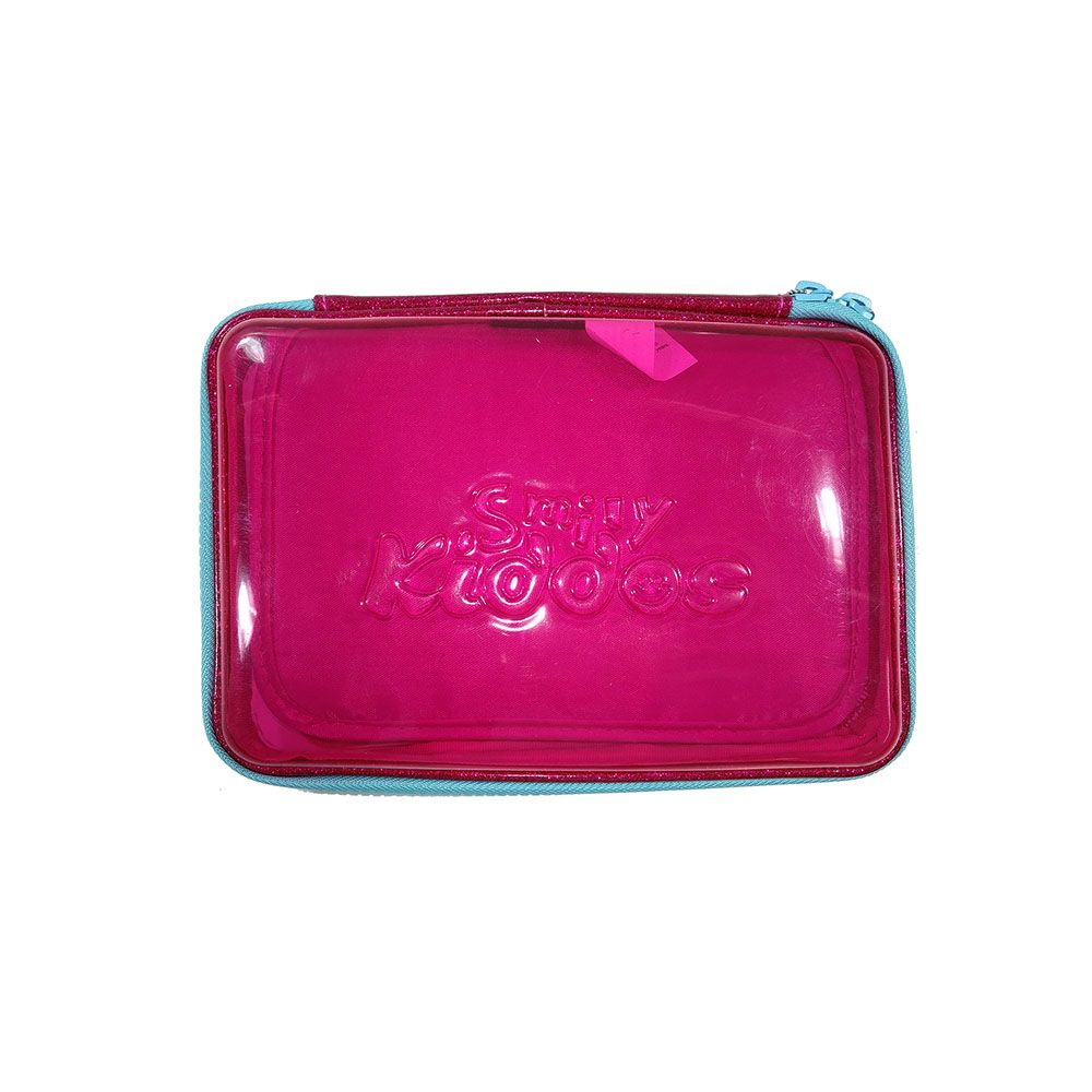 Buy Smily Pvc Pencil Case/Pink Online | Danube Home UAE