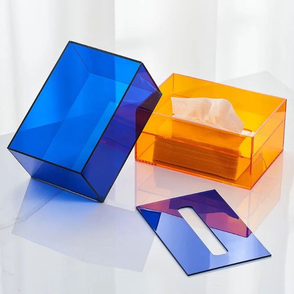 Translucent Acrylic Tissue Boxes