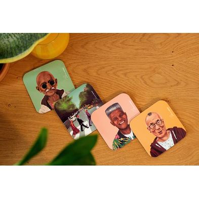 Famous Faces Cup Coasters
