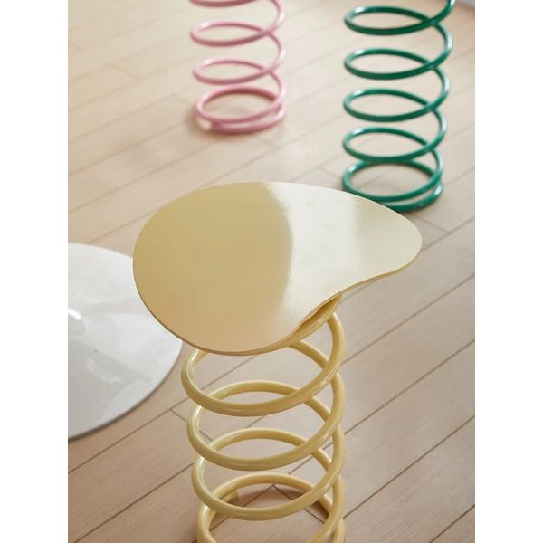 Color Splash Metallic Spring Side Table