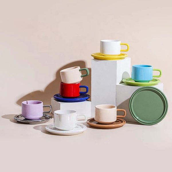 Rainbow Sip Coffee Mug Set