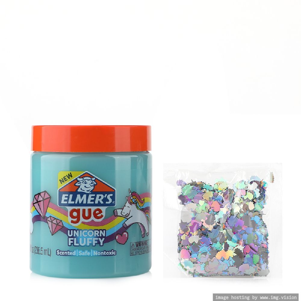 Elmer’s Gue Premade Slime Unicorn Dream Slime Kit Pack of 3