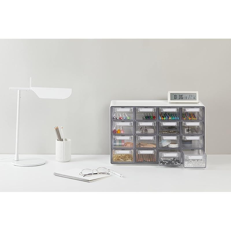 Litem Up System 16 Drawers Storage Multibox - Grey