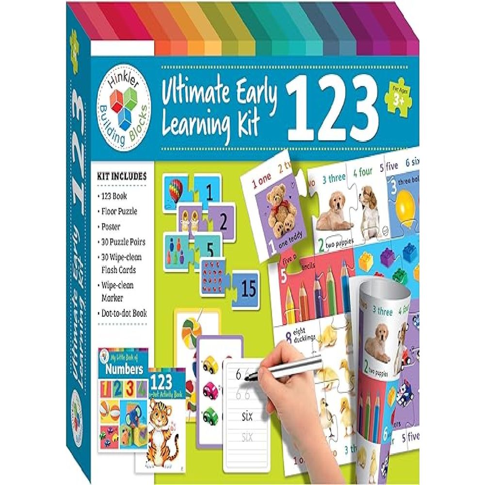 Buy Hinkler 123 Building Blocks Ultimate Early Learning Kit Online ...