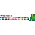 Crayola Ultra Clean Washable Assorted Fine Line Color Max Markers Pack of 40