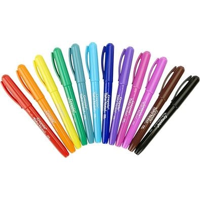 Crayola Permanent Markers WaterBased Pack of 12