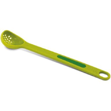 Joseph Joseph 2-Piece Scoop and Pick Jar Spoon and Fork, for olives in jars - Green
