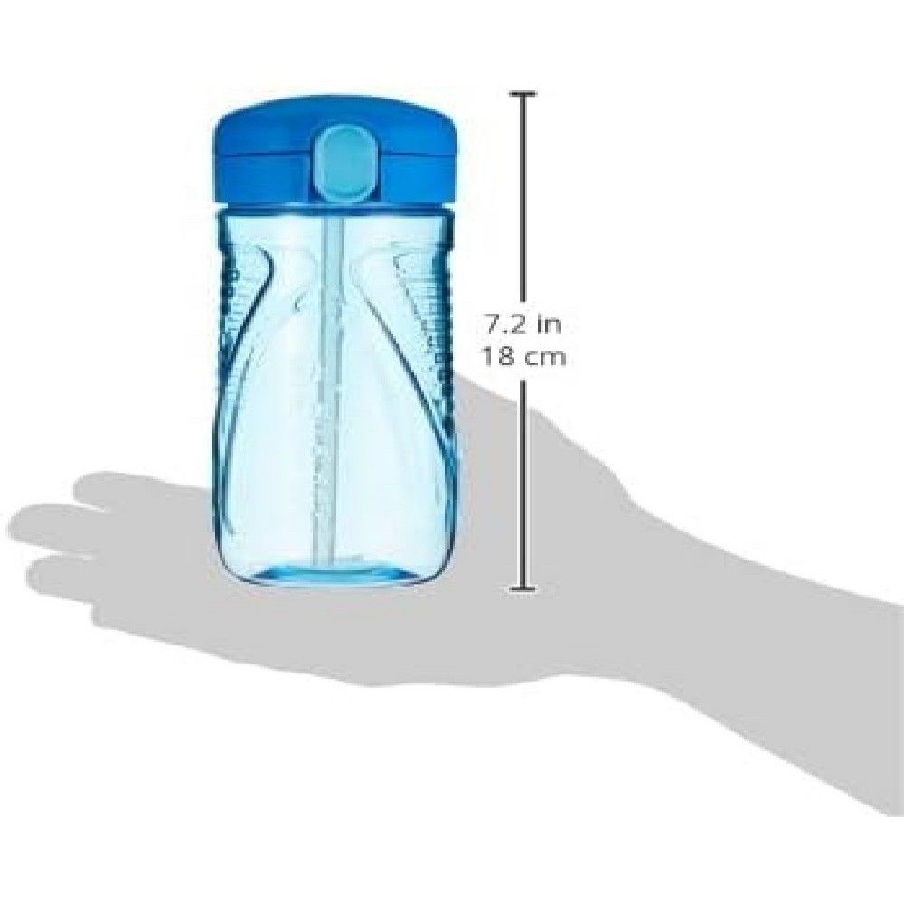 Sistema 520ml Tritan Bottle  Blue : Lightweight & Compact  Ideal for On the Go  BPA Free & Leakproof