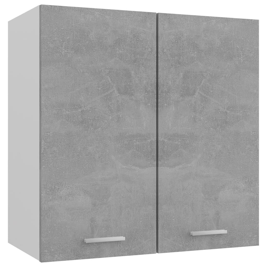 vidaXL Hanging Concrete Grey 60x31x60 cm Engineered Wood