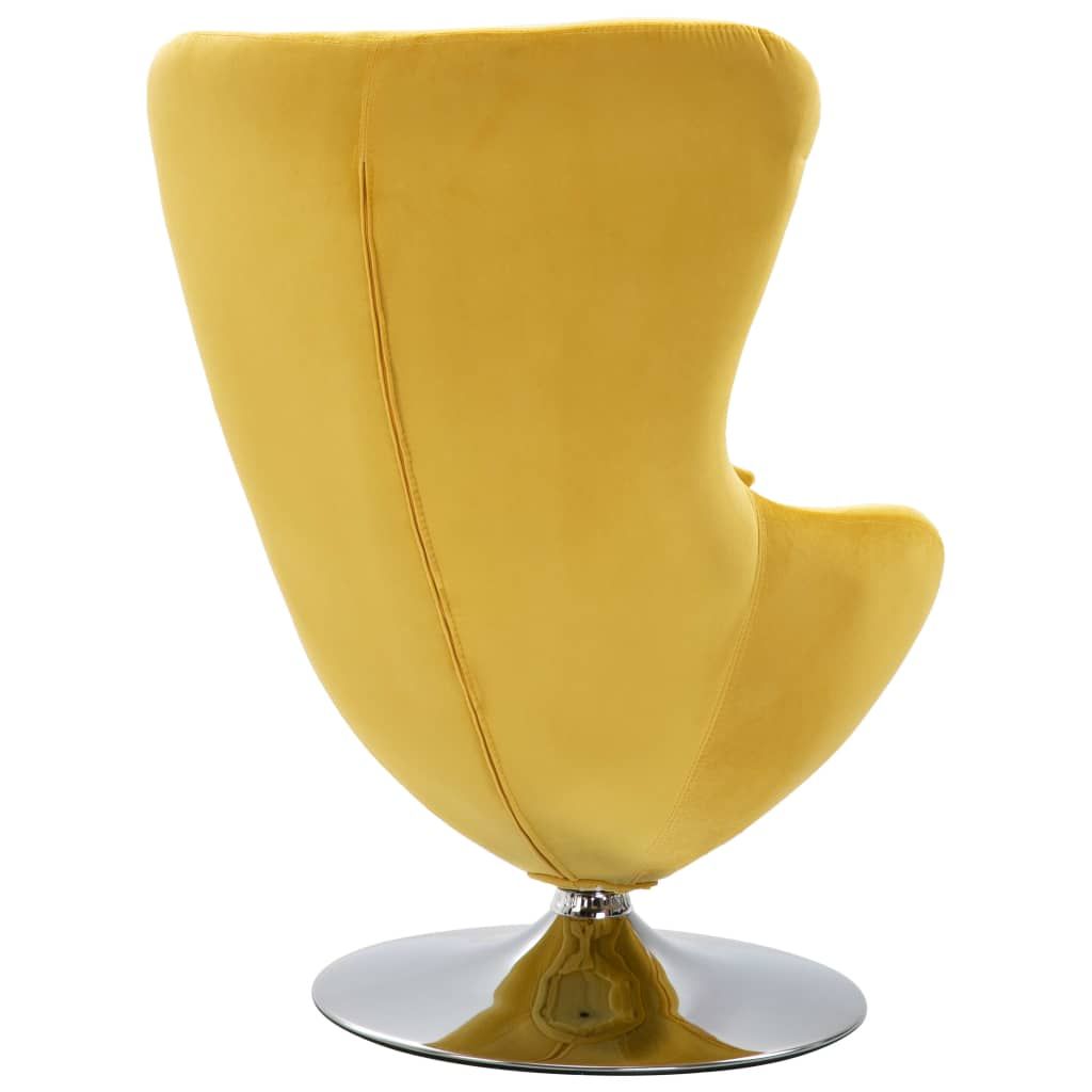 Yellow egg store chair