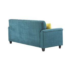 Contemporary Style Sofa Set In Blue Color