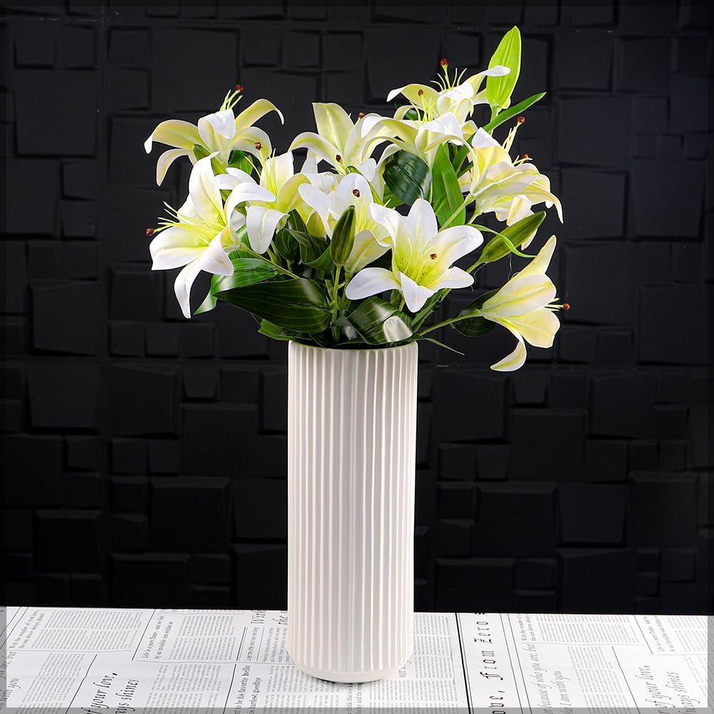 Shop YATAI Yatai Artificial Green Colored Flower Vase for Decor Set