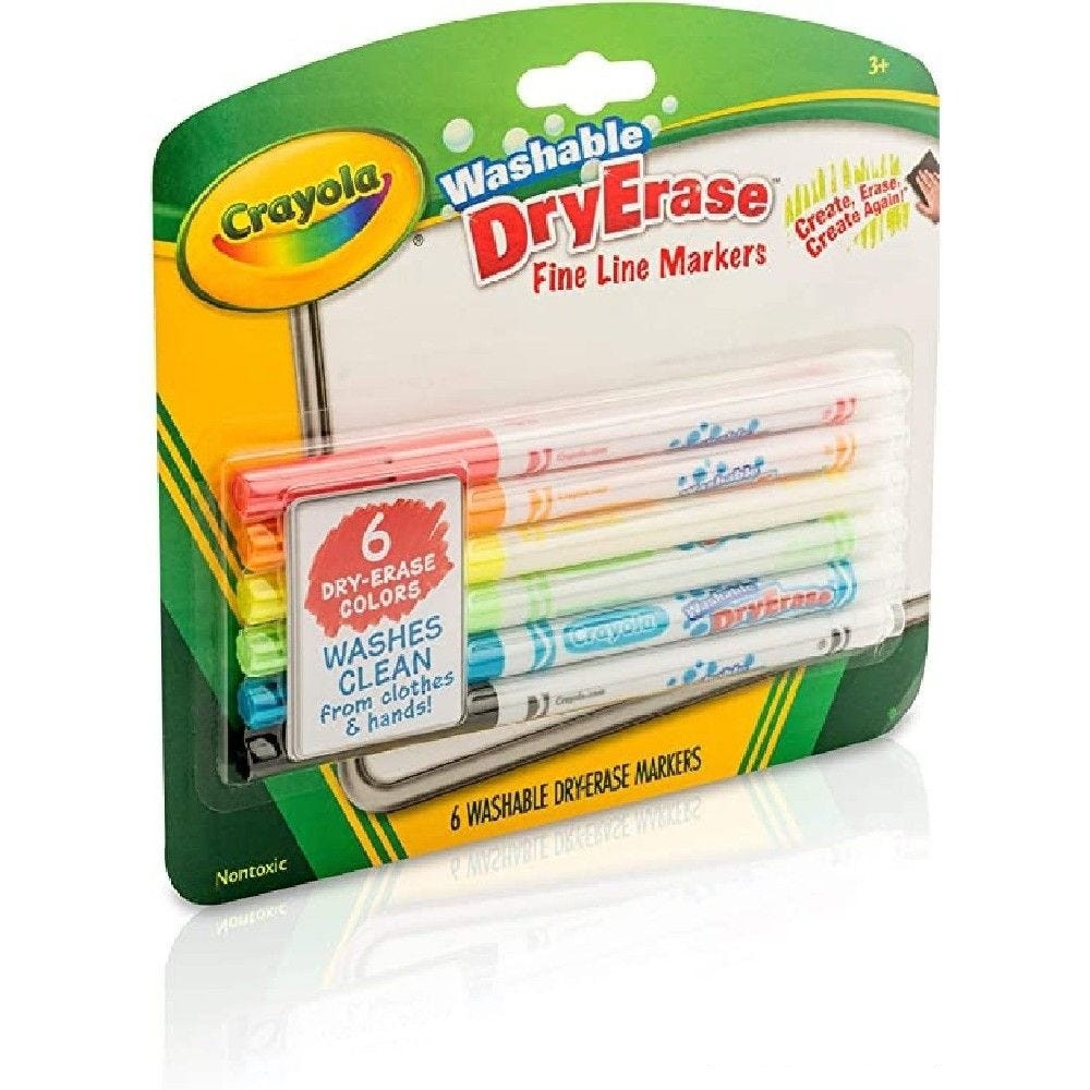 Crayola Washable Dry Erase Fine Line Markers - Bullet Marker