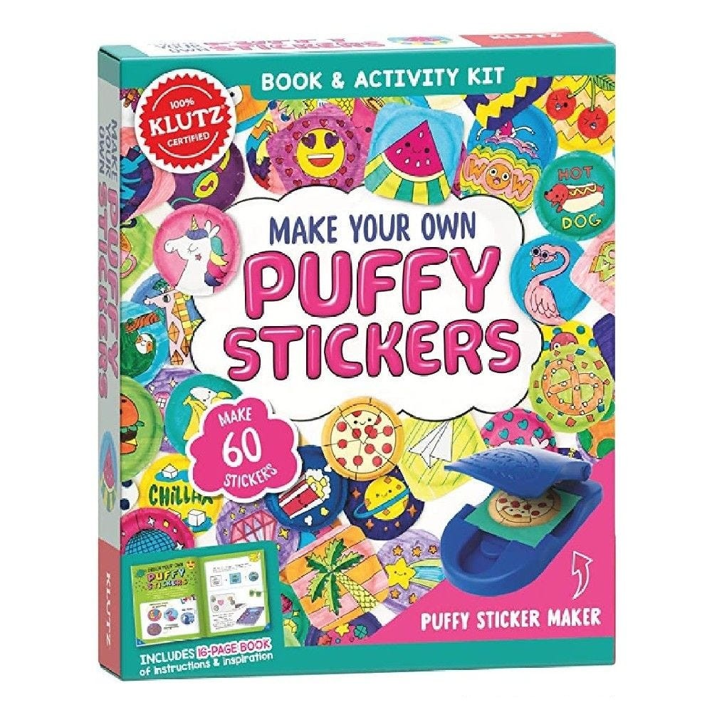 Make Your Own Puffy Stickers- 