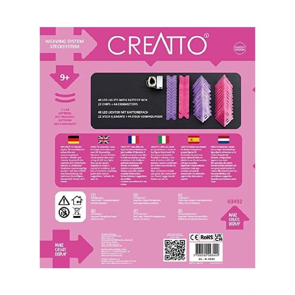 Thames & Kosmos Creatto Kitty Light-Up Crafting Puzzle Kit