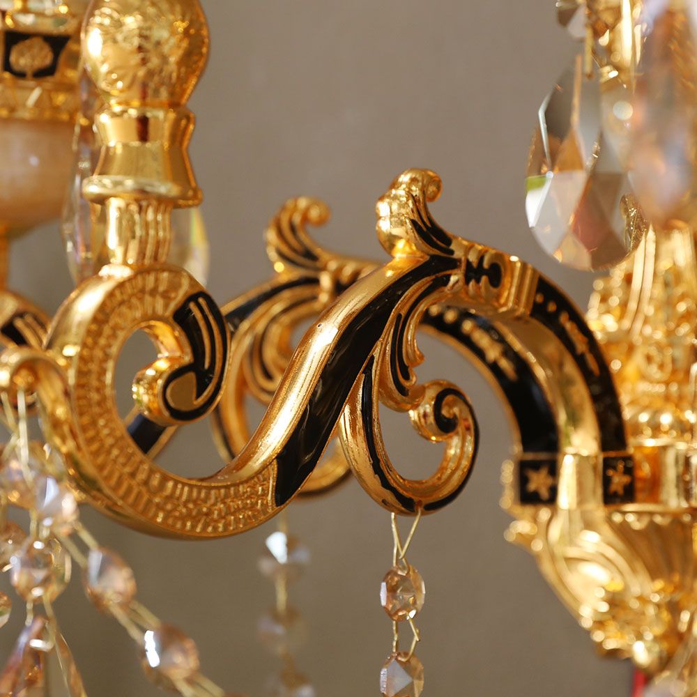 Maria Candle Wall Bracket Chandelier - Gold