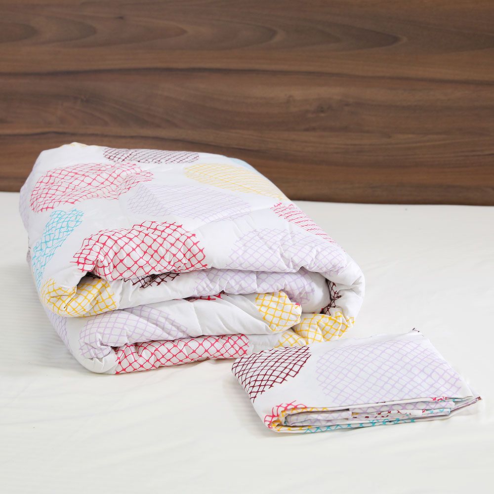 Buy Sterling Multi 4-Piece 100% Cotton Double Comforter Set
